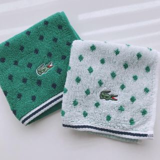 ラコステ(LACOSTE)のラコステのハンカチ2枚セット★(ハンカチ)