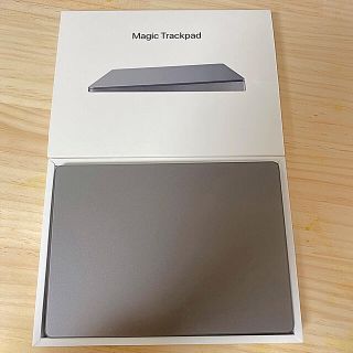 マック(Mac (Apple))の美品　Apple Magic Trackpad2 スペースグレイ(PC周辺機器)