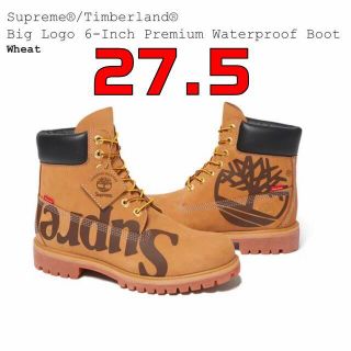 シュプリーム(Supreme)のSupreme Timberland Big Logo 6-Inch Boot(ブーツ)