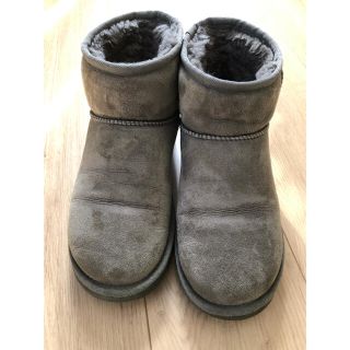 アグ(UGG)のUGG ムートンブーツ　グレー(ブーツ)