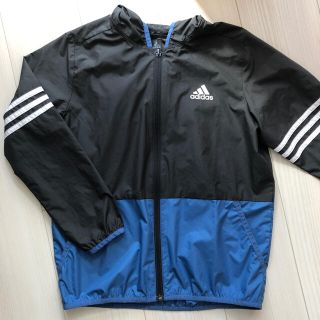 アディダス(adidas)のアディダス　ウィンドブレーカー　140(ジャケット/上着)