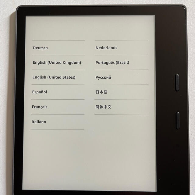 Amazon Kindle oasis(第9世代)3G +WiFiモデル Amazon Kindle oasis(第9世代)3G +WiFiモデル