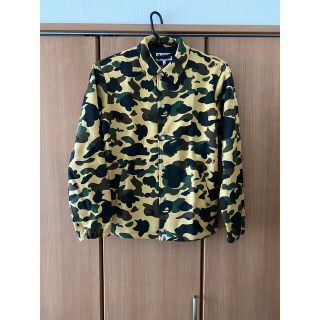 アベイシングエイプ(A BATHING APE)の1ST CAMO WINDSTOPPER COACH JACKET(ナイロンジャケット)