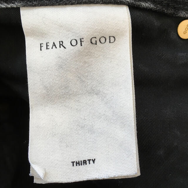 FEAR OF GOD(フィアオブゴッド)のfear of god holy waterデニム 30 5th fifth メンズのパンツ(デニム/ジーンズ)の商品写真