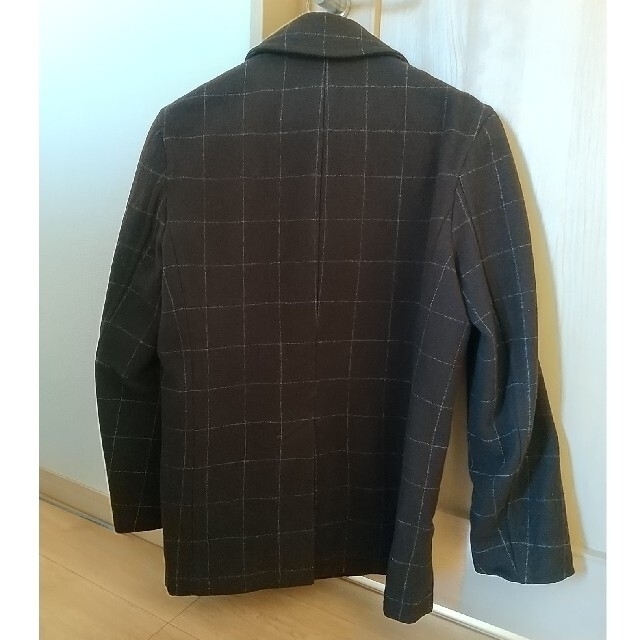 BURBERRY BLUE LABEL(バーバリーブルーレーベル)の亜様専用　BURBERRY　ウールＰコート メンズのジャケット/アウター(ピーコート)の商品写真