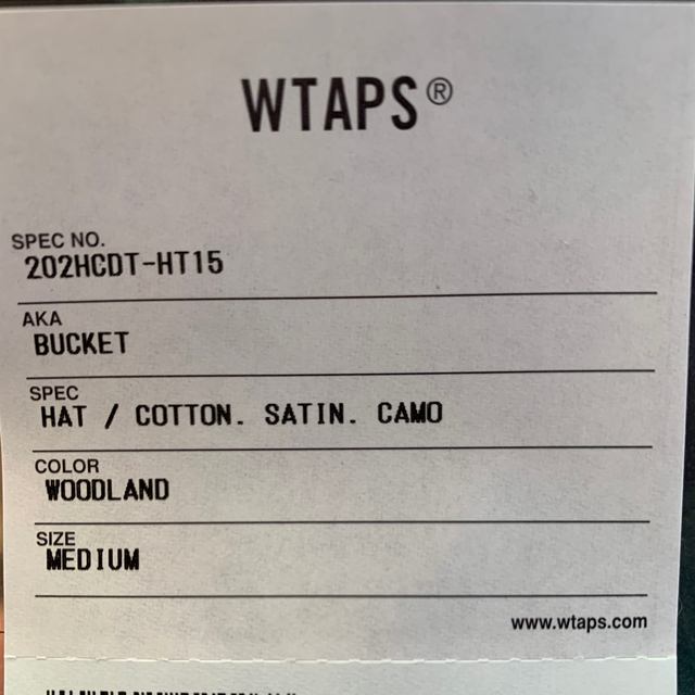 W)taps(ダブルタップス)のWtaps  BUCKET/HAT メンズの帽子(ハット)の商品写真