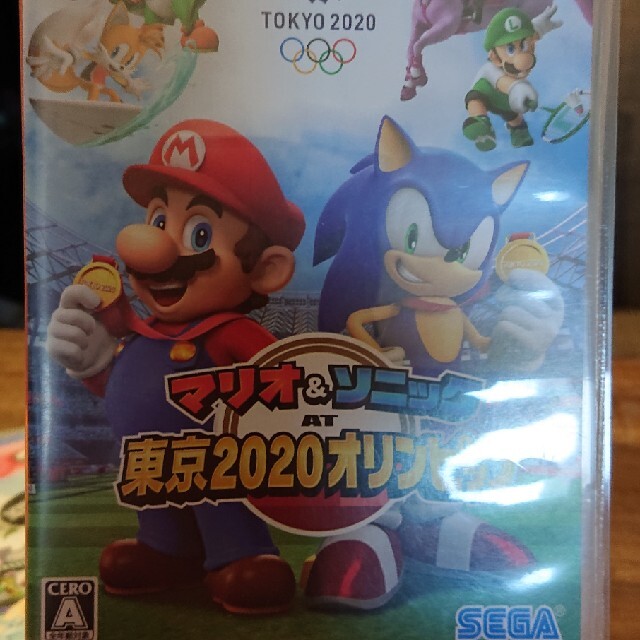 マリオ＆ソニック AT 東京2020オリンピックTM Switch エンタメ/ホビーのゲームソフト/ゲーム機本体(家庭用ゲームソフト)の商品写真