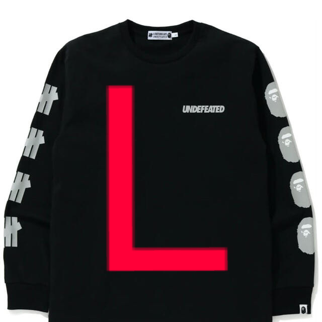 A BATHING APE(アベイシングエイプ)のBAPE X UNDFTD LONG SLEEVE TEE 2  レディースのトップス(Tシャツ(長袖/七分))の商品写真