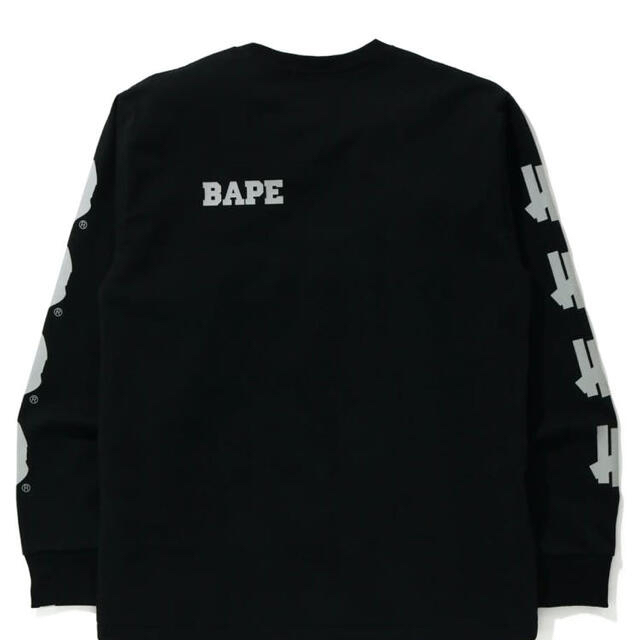 A BATHING APE(アベイシングエイプ)のBAPE X UNDFTD LONG SLEEVE TEE 2  レディースのトップス(Tシャツ(長袖/七分))の商品写真
