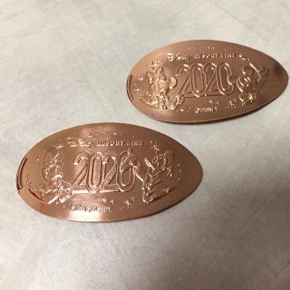 ディズニー(Disney)のスーベニアメダル ディズニーリゾートライン 2020 ミッキー ミニー (キャラクターグッズ)