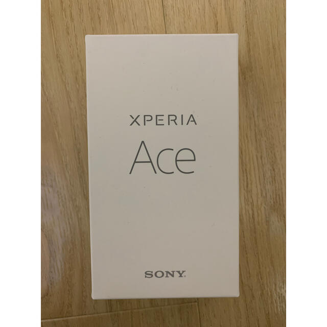 画面サイズ50インチ【新品未使用】Xperia Ace ホワイト 64GB SIMフリー 本体