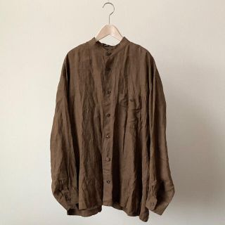 イッセイミヤケ(ISSEY MIYAKE)の1995SS ISSEY MIYAKEイッセイミヤケ リネン 長袖 シャツ M(シャツ)