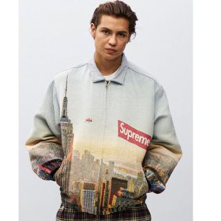 シュプリーム(Supreme)の【サイズXL】Aerial Tapestry Harrington Jacket(ブルゾン)