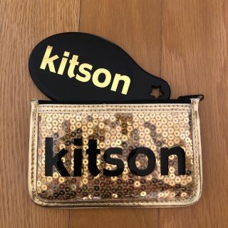 キャスキッドソン(Cath Kidston)のkitson●ポーチ付きミラー(ミラー)