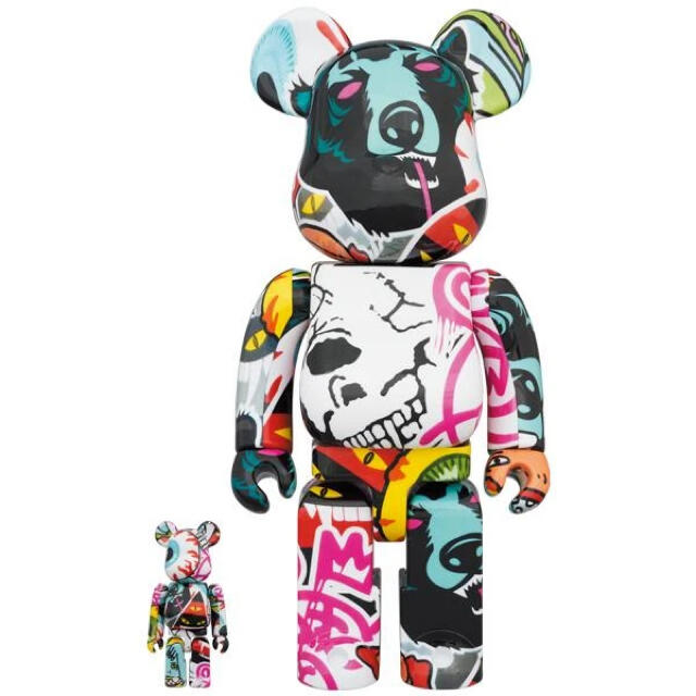 BE@RBRICK × Mishka BE@RBRICK Mishka mono