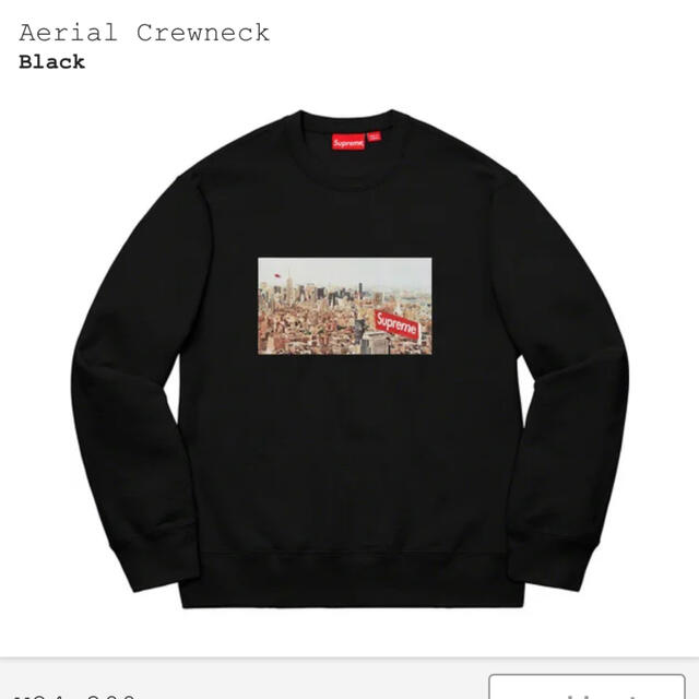 supreme Aerial Crewneck Lサイズメンズ