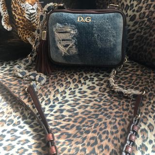 ドルチェアンドガッバーナ(DOLCE&GABBANA)のdolce &gabbana denim crossbody bag(ショルダーバッグ)