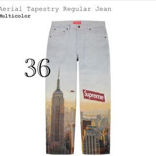 シュプリーム(Supreme)のSupreme Aerial Tapestry Regular Jean(デニム/ジーンズ)