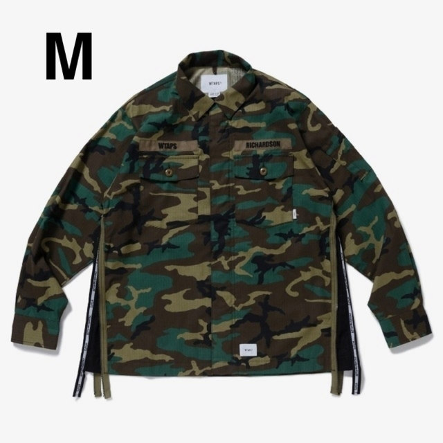 size M WTAPS RICHARDSON BUDS / LS / CAMO