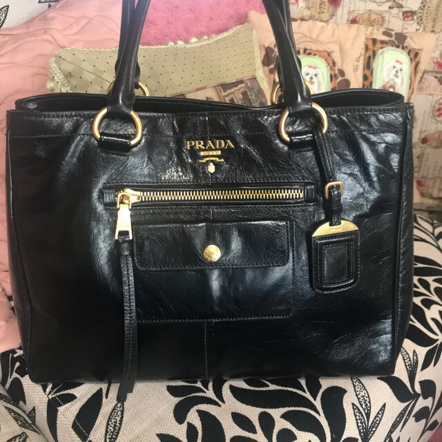 Prada tote and shoulder bag