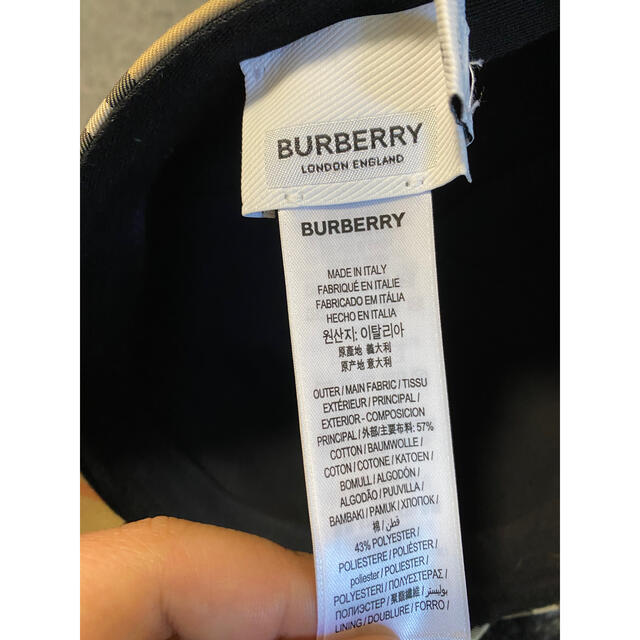 BURBERRY(バーバリー)のBurberry バーバリー メンズの帽子(キャップ)の商品写真