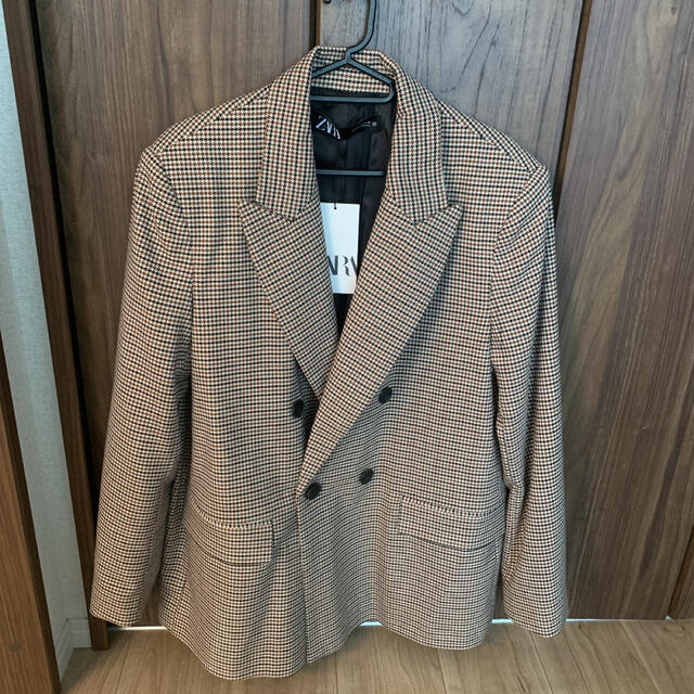 ZARA チェック柄 ジャケット