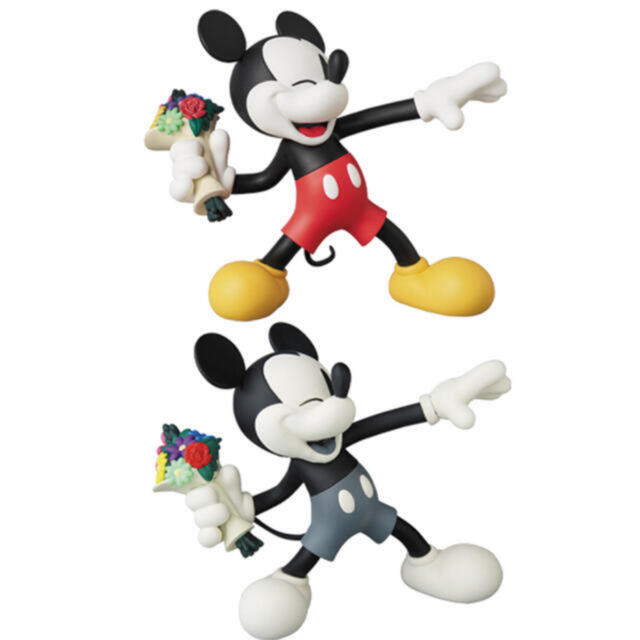 MEDICOM TOY(メディコムトイ)のVCD THROW MICKEY NORMAL Ver.／B&W Ver. エンタメ/ホビーのフィギュア(その他)の商品写真