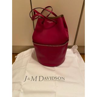 ジェイアンドエムデヴィッドソン(J&M DAVIDSON)の本新品ジェイアンドエムデヴィッドソン　J&M ミニデイジー　巾着(ハンドバッグ)