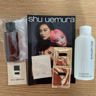 シュウウエムラ(shu uemura)のシュウウエムラ　サンプル&スポンジクリーナー(その他)