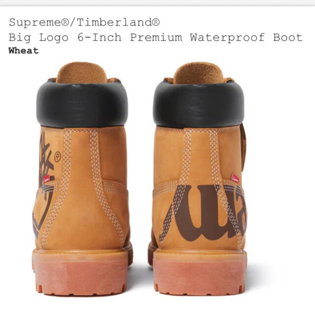 Supreme(シュプリーム)のBig Logo 6-Inch Premium Waterproof Boot メンズの靴/シューズ(ブーツ)の商品写真