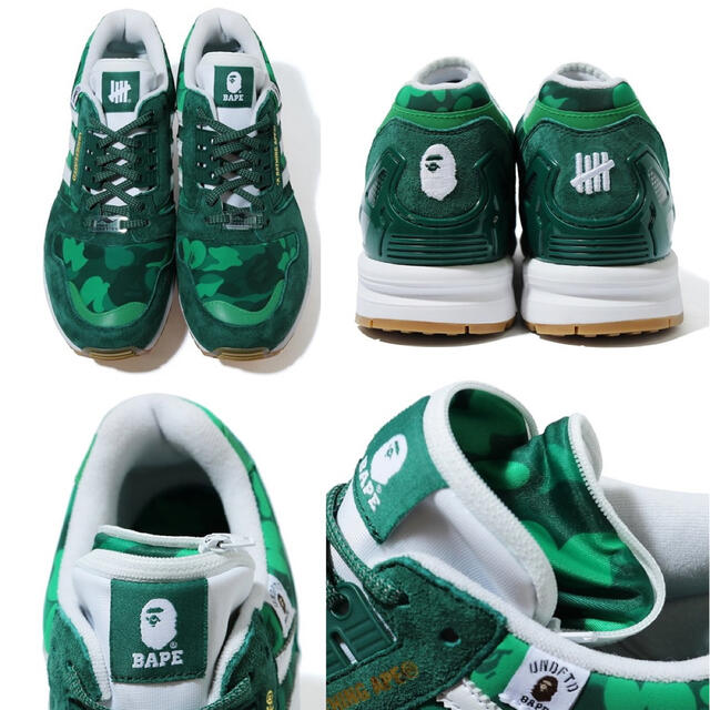 A BATHING APE(アベイシングエイプ)のBAPE UNDEFEATED ADIDAS ORIGINALS ZX 8000 メンズの靴/シューズ(スニーカー)の商品写真