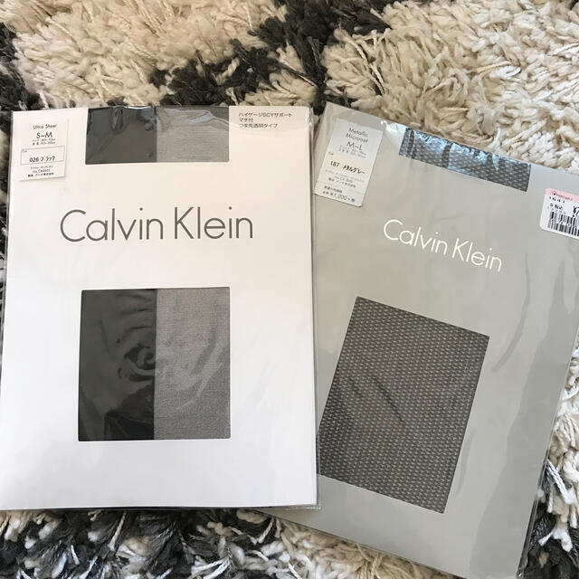 Calvin Klein(カルバンクライン)のCalvinKlein ストッキング　×2 新品 レディースのレッグウェア(タイツ/ストッキング)の商品写真