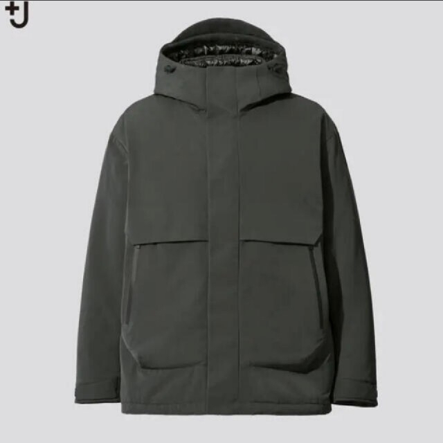 UNIQLO(ユニクロ)のUNIQLO +　JIL SANDER　ハイブリッドダウンオーバーサイズパー メンズのジャケット/アウター(ダウンジャケット)の商品写真