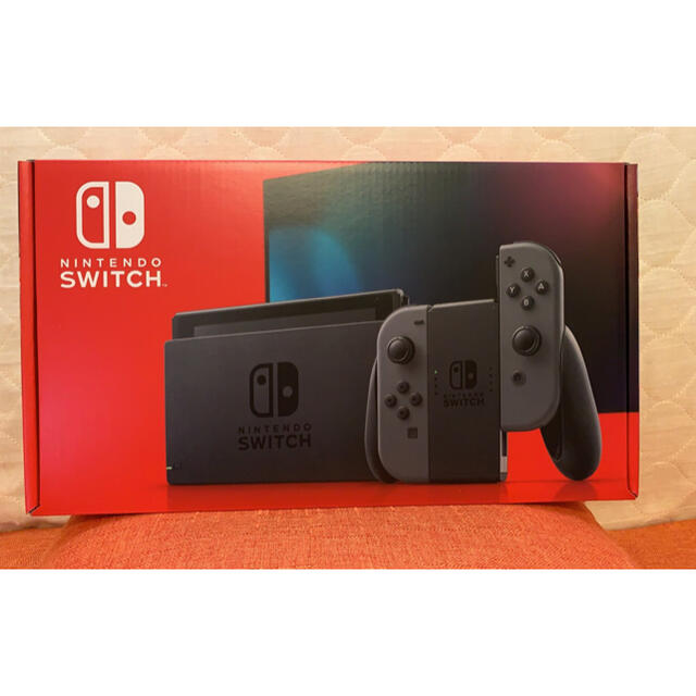 新品 Nintendo Switch グレー本体 ニンテンドースイッチ 新型