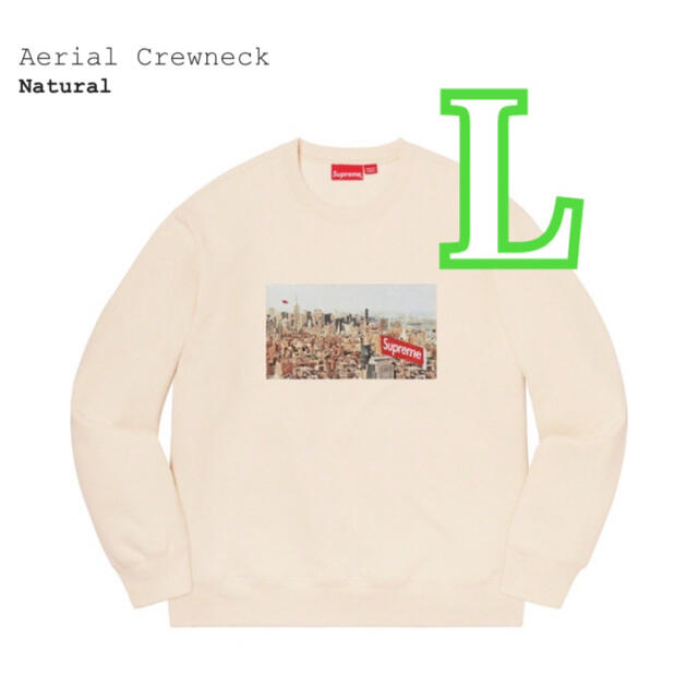 トップスSupreme Aerial Crewneck Natural L