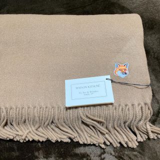 MAISON KITSUNE' - MAISON KITSUNE /small fox head wool マフラーの