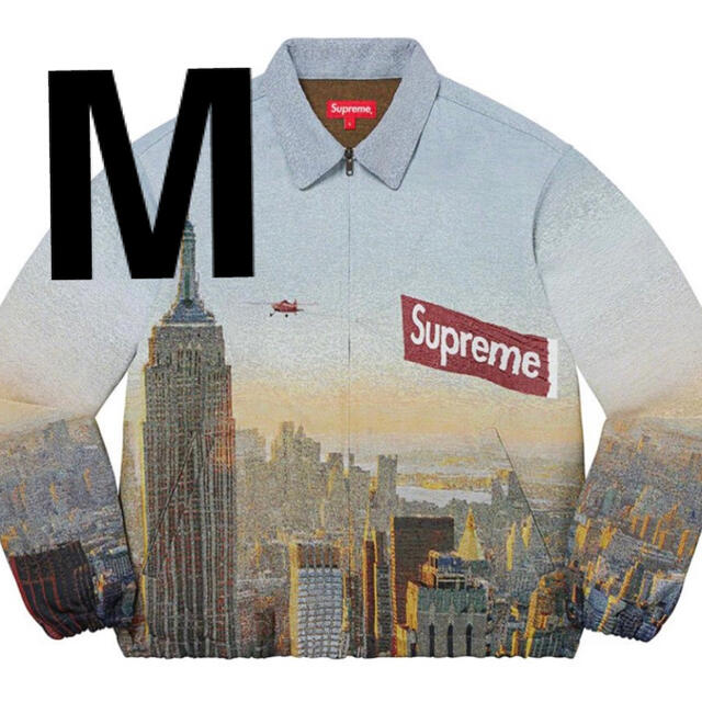 豪華 Supreme - Aerial Tapestry Harrington Jacket m ブルゾン