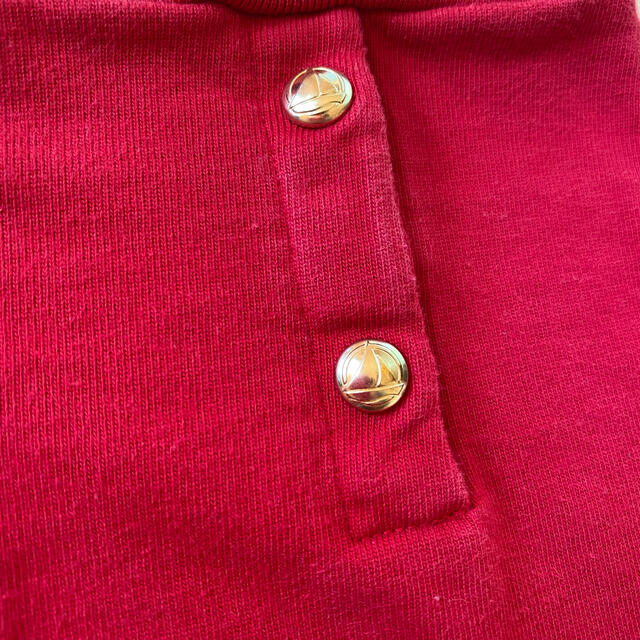 PETIT BATEAU(プチバトー)のプチバトー　ズボン　赤　18m/81cm キッズ/ベビー/マタニティのベビー服(~85cm)(パンツ)の商品写真