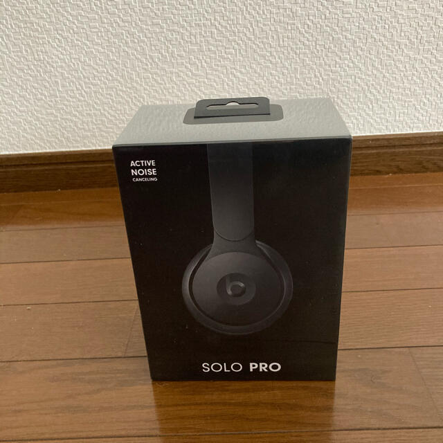 ウェブストア 新品未使用！Beats by Dr Dre SOLO PRO black オーディオ