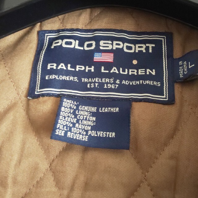 POLO RALPH LAUREN - ポロスポーツ (ラルフローレン) レザージャケット ...