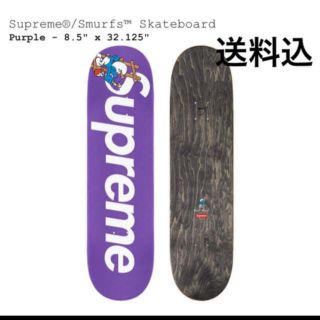 シュプリーム(Supreme)の紫 supreme smurfs skateboard シュプリーム(スケートボード)