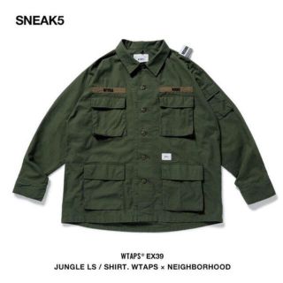 ダブルタップス(W)taps)のWTAPS neighborhood ジャングルシャツ オリーブ(シャツ)