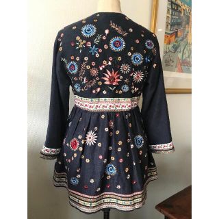 アリスオリビア 刺繍 チロリアン ジャッケト コート サイズ:XS アリスオリビア 刺繍 チロリアン ジャッケト コート サイズ:XS
