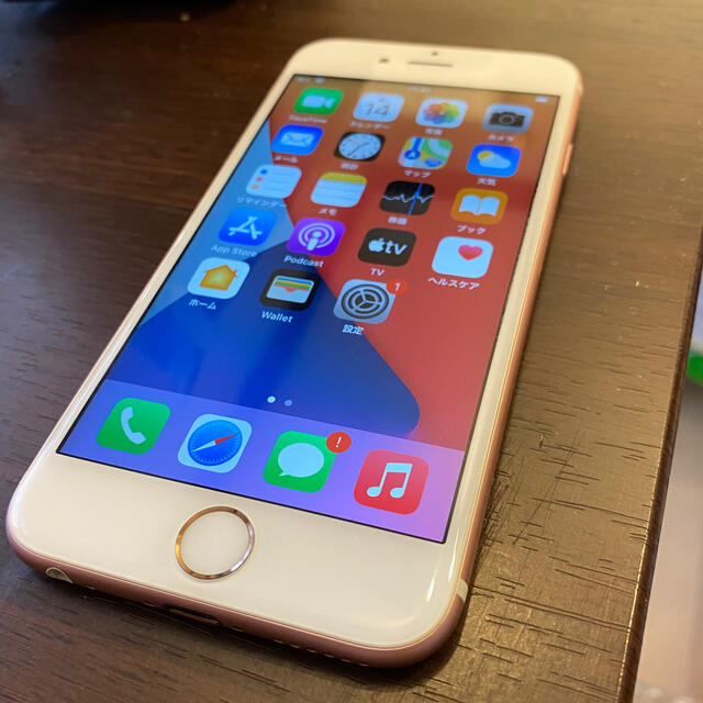 iPhone6s 64G ピンク SIMロック解除済み 値引対象外 - スマートフォン本体