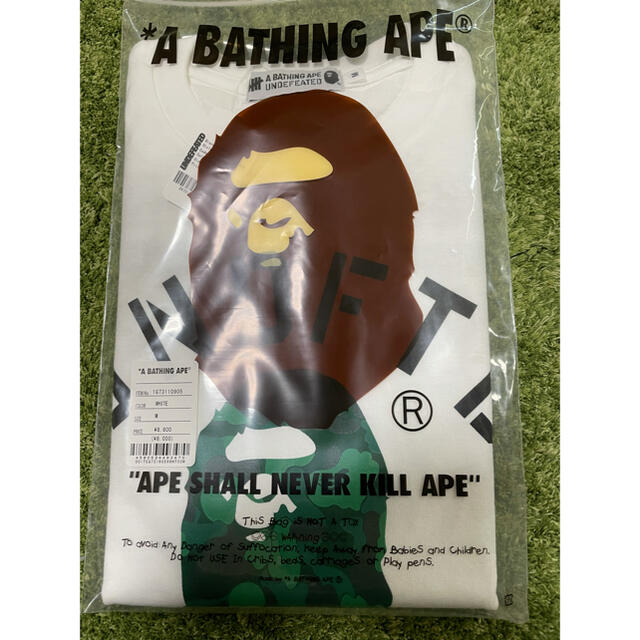 A BATHING APE(アベイシングエイプ)のBAPE® X UNDFTD COLLEGE TEE ベイプ アンディ tシャツ メンズのトップス(Tシャツ/カットソー(七分/長袖))の商品写真