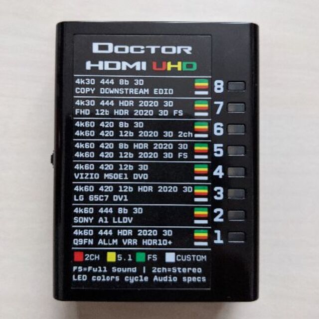 Dr.HDMI 4K（EDID信号保持機）