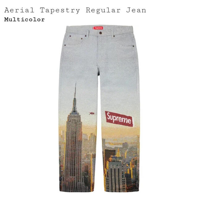 Supreme Aerial Tapestry Regular Jean 30 通販 www.owlcavedreams.com