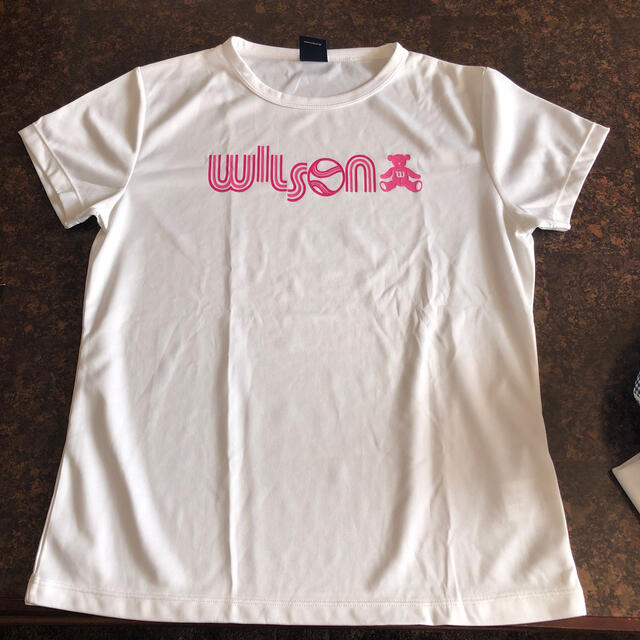 wilson(ウィルソン)のウィルソンベア　TシャツL ３枚セット スポーツ/アウトドアのテニス(ウェア)の商品写真