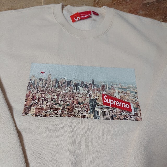 Supreme20FW week12 Aerial Crewneck ナチュラル