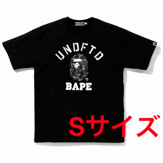 A BATHING APE(アベイシングエイプ)のBAPE X UNDFTD COLLEGE TEE ベイプ　アンディフィーテッド メンズのトップス(Tシャツ/カットソー(半袖/袖なし))の商品写真